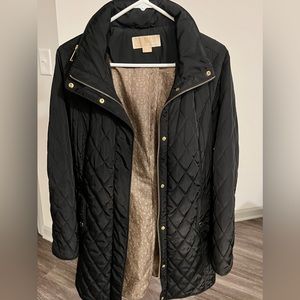 Michael Kors Quilted Puffer with packable hood